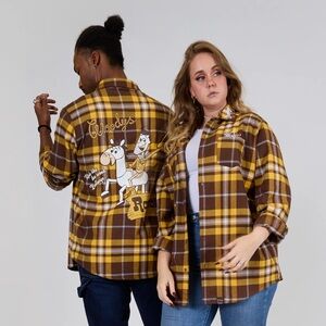 TOY STORY WOODY'S ROUND UP FLANNEL